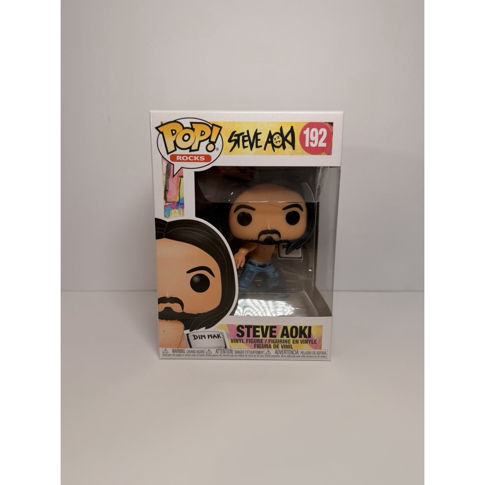 Funko Pop! Rocks Steve Aoki #192 Vinyl‎ Figure